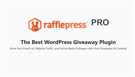 wordpress sweepstakes plugin|RafflePress .